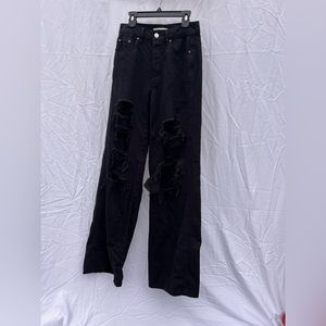 Black High Rise Jeans